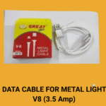 DATA CABLE FOR METAL LIGHT V8 (3.5 Amp)