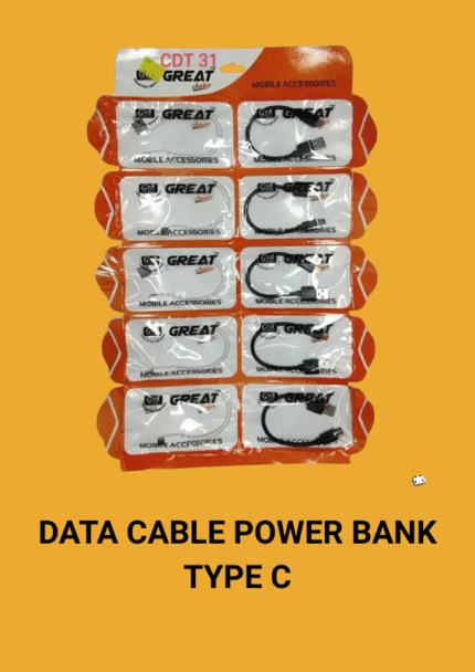 DATA CABLE POWER BANK TYPE C
