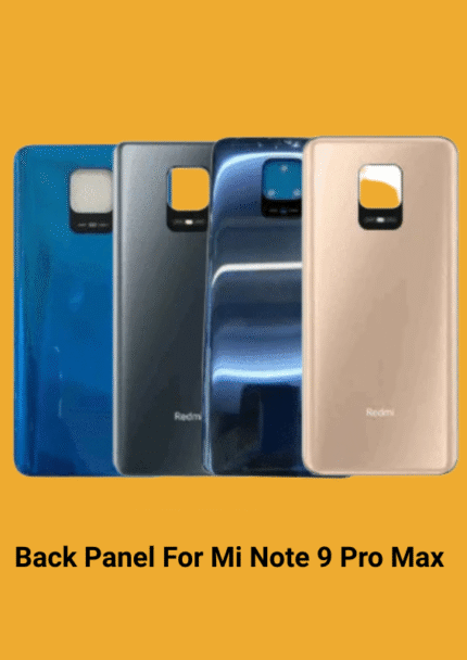 Back Panel For Mi Note 9 Pro Max