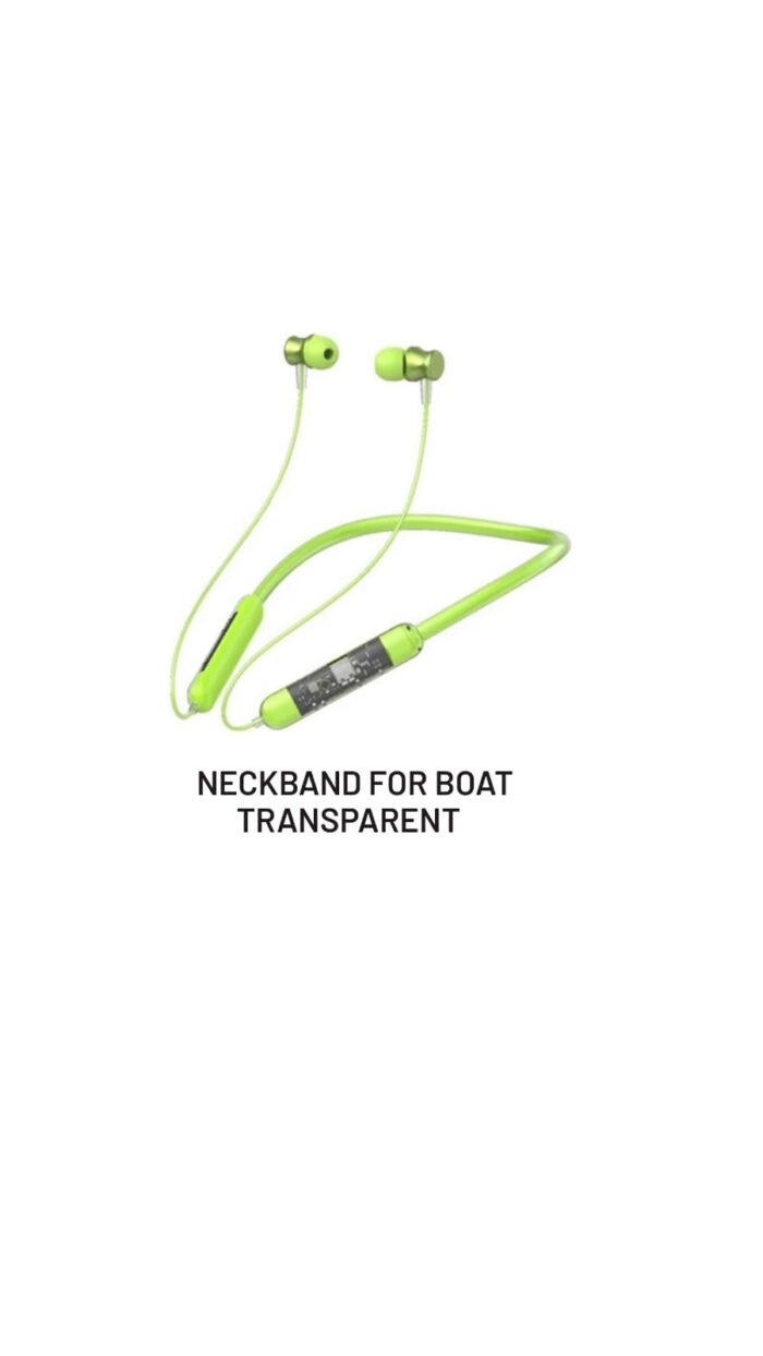 Neckband For Boat BT Transparent(4 Colour)