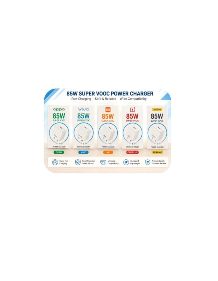 CHARGER 85 WATT OPP/VIV/MI/1+/REALME
