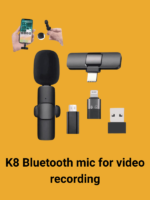 K8 Bluetooth mic for video recording