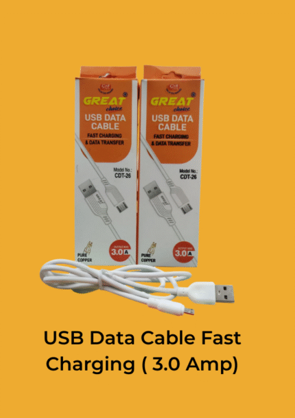 DATA CABLE FOR V8 (3.0 Amp)