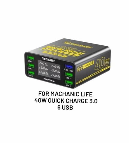 Mobile Repairing Tool For Mechanic 6 USB Digital Charger