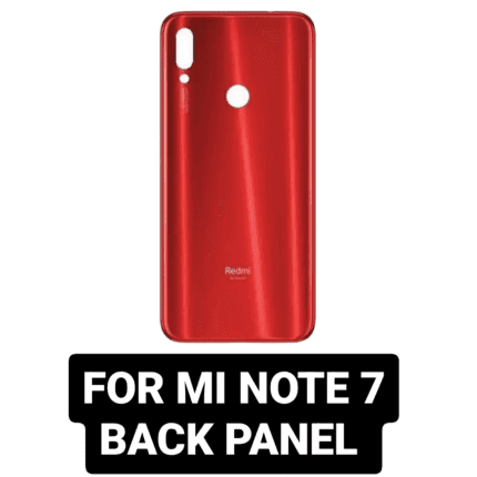 Back Panel For Mi Note 7 (5 Colour) - Red