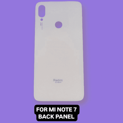 Back Panel For Mi Note 7 (5 Colour) - White