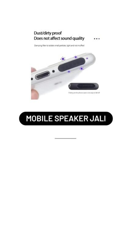 Dust/ Dirty Proof Does Not Affect Sound Speaker Jali