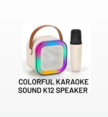 Bluetooth Speaker Colourful Karaoke Sound K-12