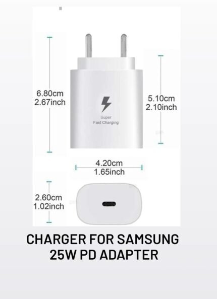 Charger For Samsung 25w PD Adapter