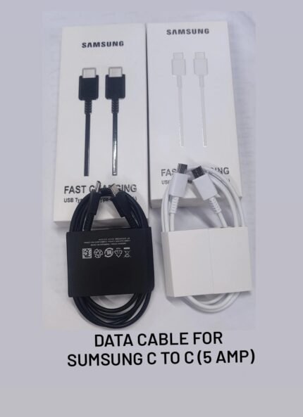DATA CABLE FOR SAMSUNG C to C (5Amp)