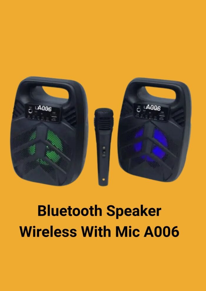 Bluetooth Speaker Wireless With Mic A006
