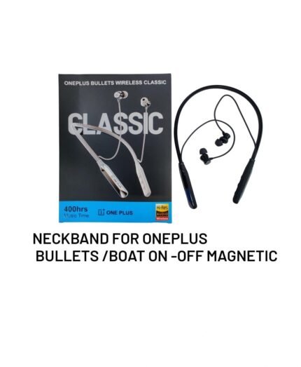 Neckband For One Plus Bullets/Boat On Off Magnetic