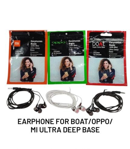 Earphone For Boat/Oppo/Mi Ultra Deep Base