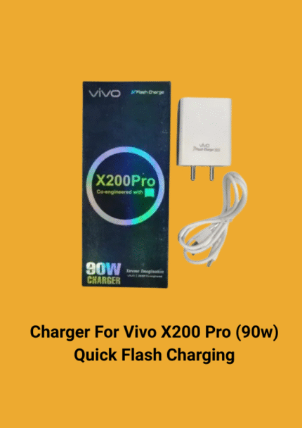 Charger For Vivo X200 Pro (90w) Quick Flash Charging