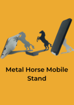 Mobile Stand Metal Horse - Image 3