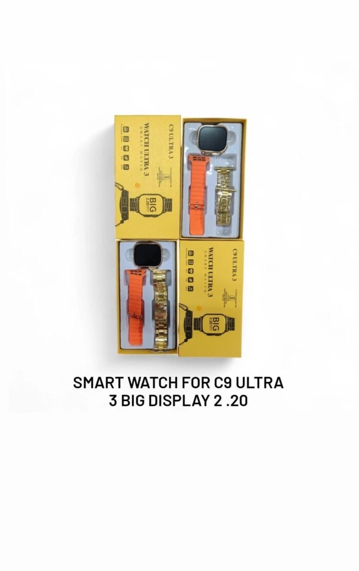Smart Watch For C9 Ultra 3 Big Display 2.20