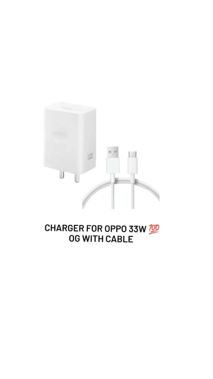 Charger For Oppo 33w 100% Og With Cable