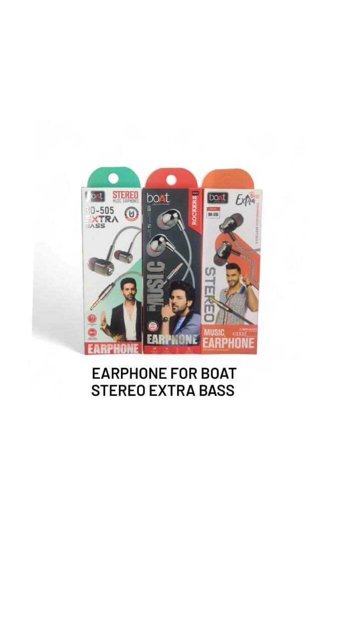 Earphone For Boat Stereo Extra Bass