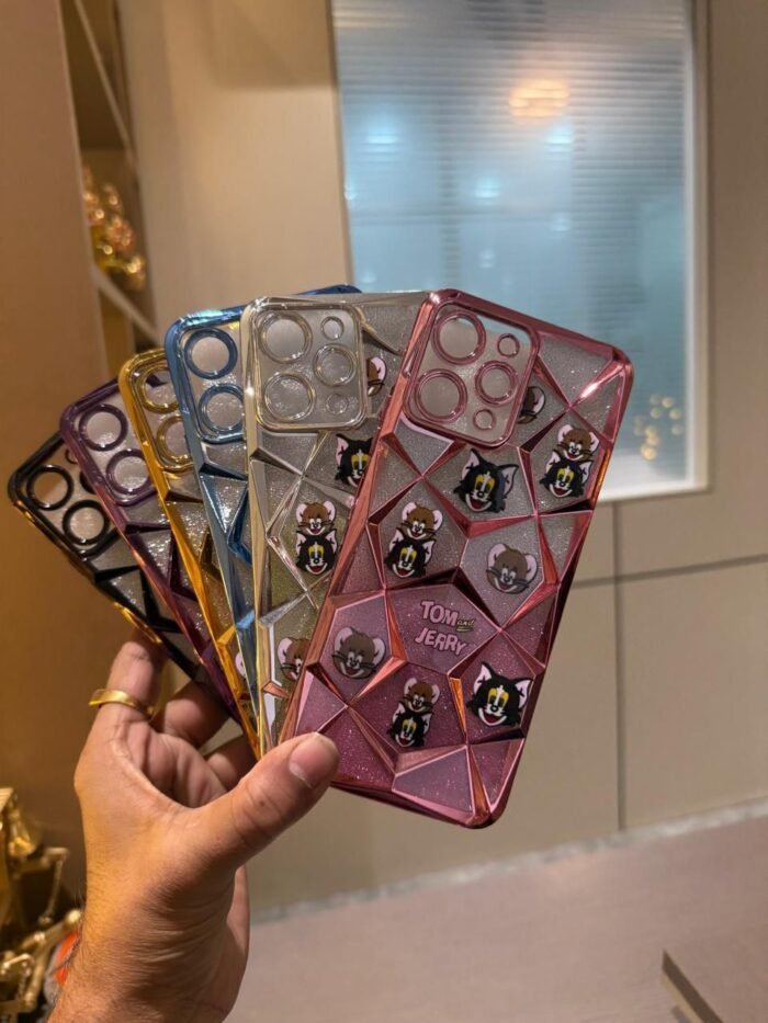 Mobile Cover Diamond Tom & Jerry Mix Model Lot No 4 (228Pcs)