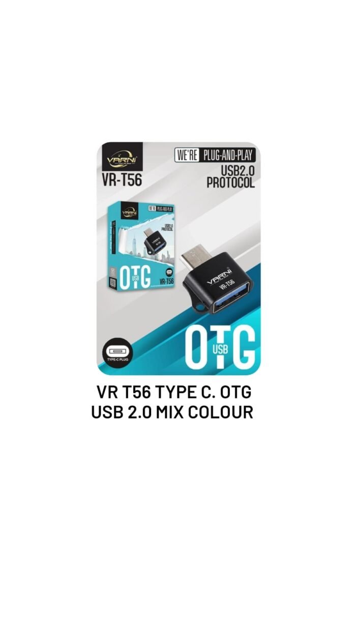 Mobile Accessories OTG VR 56 Type-C Usb 2.0 Mix Colour
