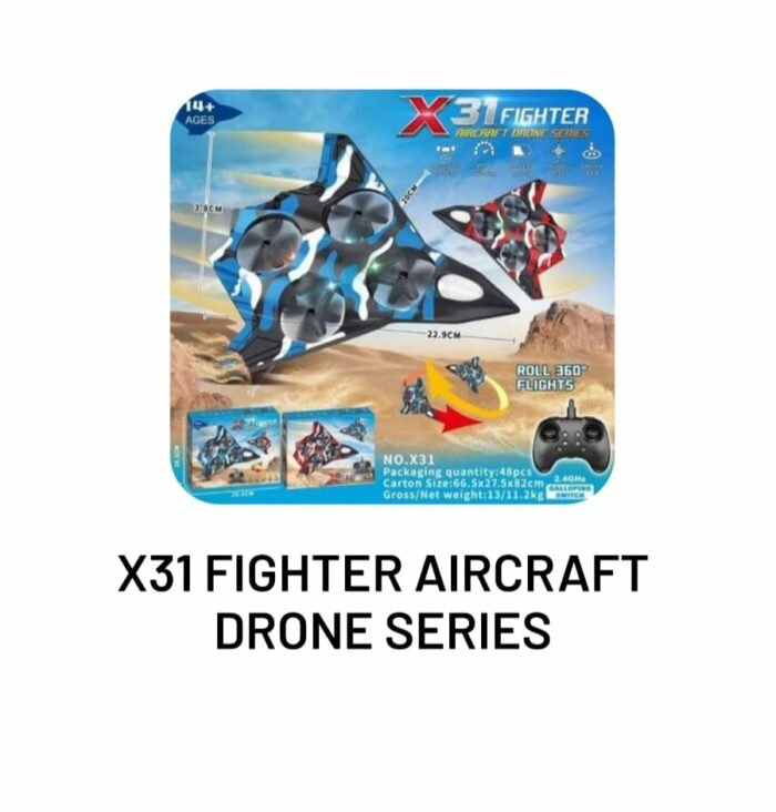 Gadgets X31 Fighter Aircraft Drone Series