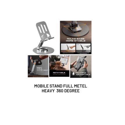 Mobile Stand Heavy 360 Degree Full Metal