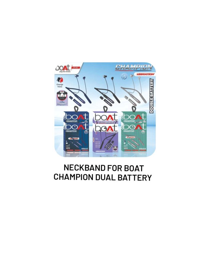 Neckband For Boat Champion Dual Battery
