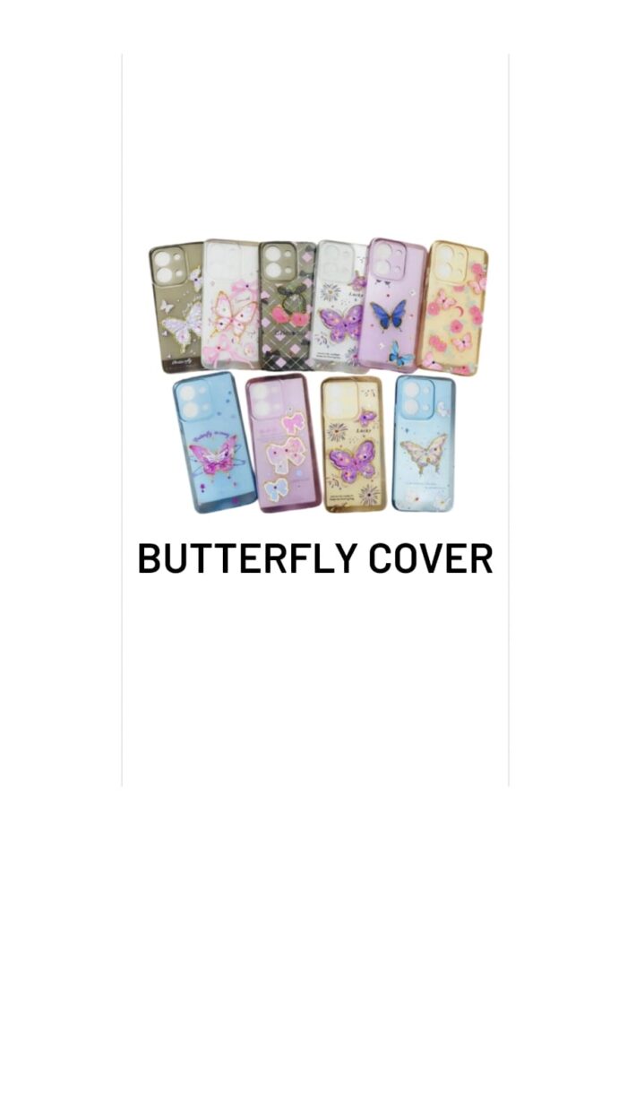 Mobile Cover Butterfly Mix Model Lot No 1 (80 Pcs)