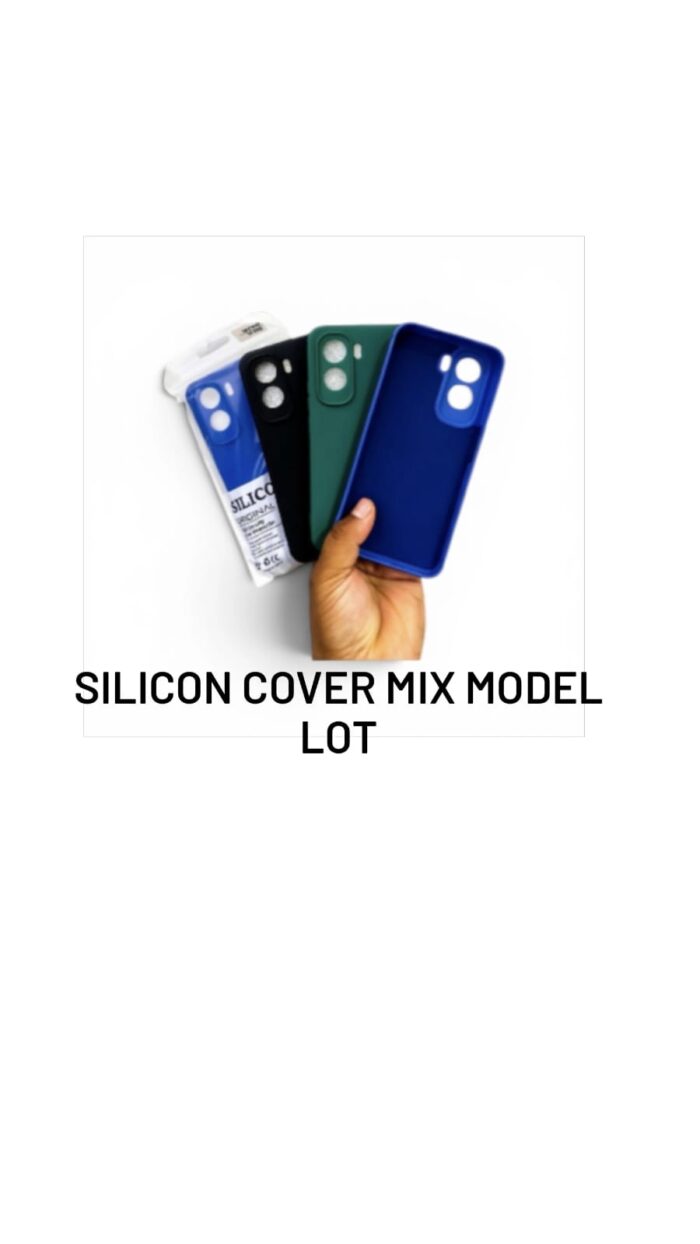Mobile Cover Silicon Mix Model Lot No 1 ( 183 Pcs)