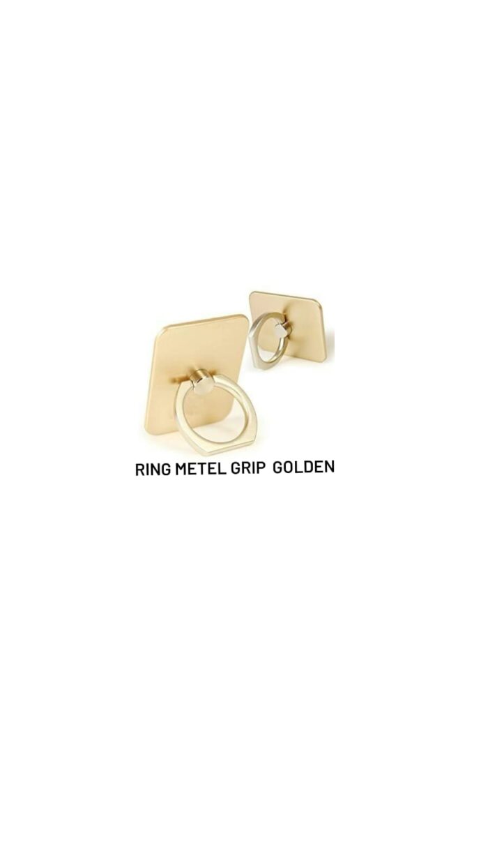 Mobile Accessories Ring Metal Grip Golden