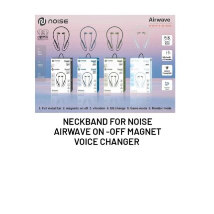 Neckband For Noise Airwave On Off Magnet Voice Changer