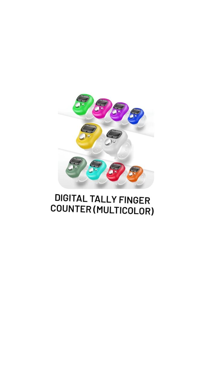 Gadgets Digital Tally Finger Counter Multi Colour