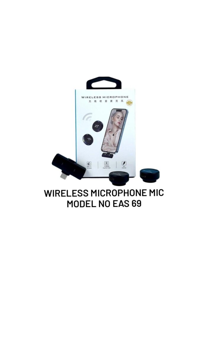 Gadgets Wireless Microphone Mic Model No EAS-69