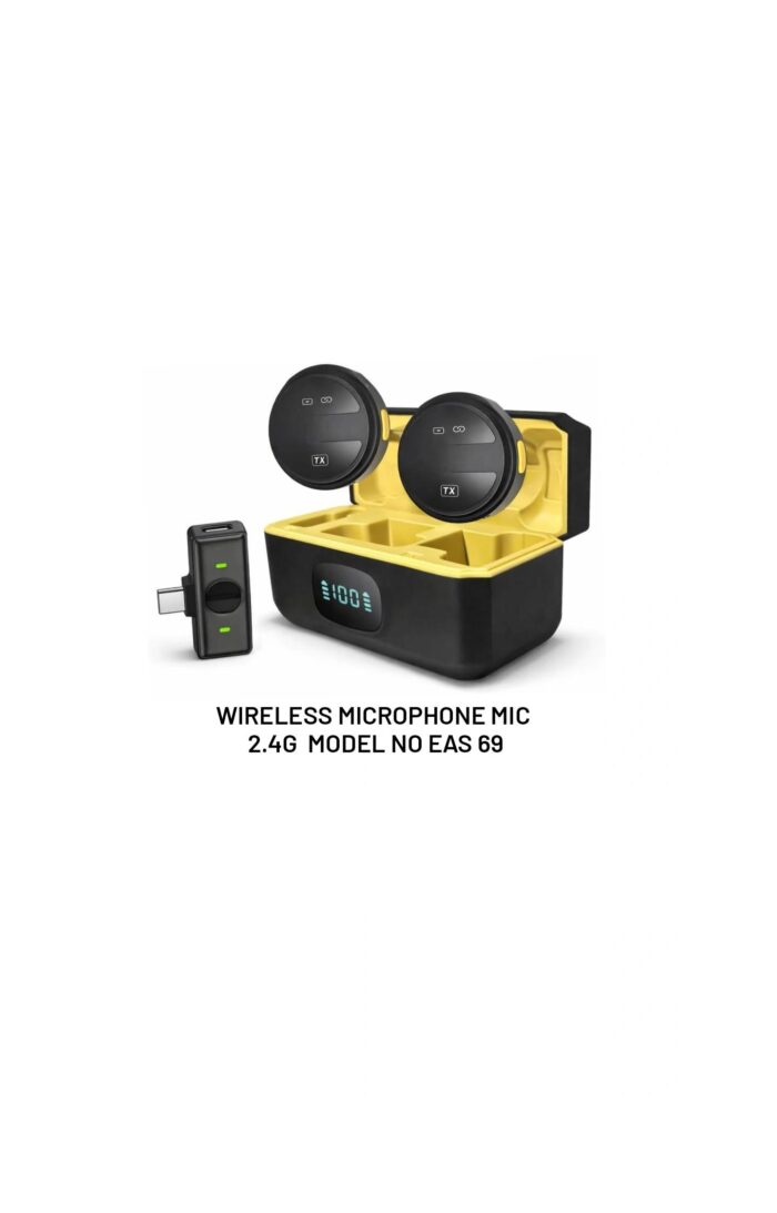 Gadgets Wireless Microphone Mic 2.4G Model No EAS 69