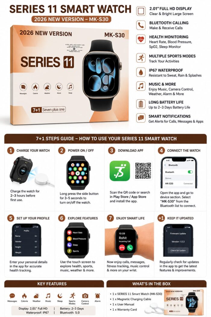 Smart Watch MK-S30 Series 11
