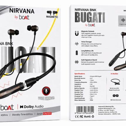 Neckband For Boat Nirvana Bugati Voice Changer