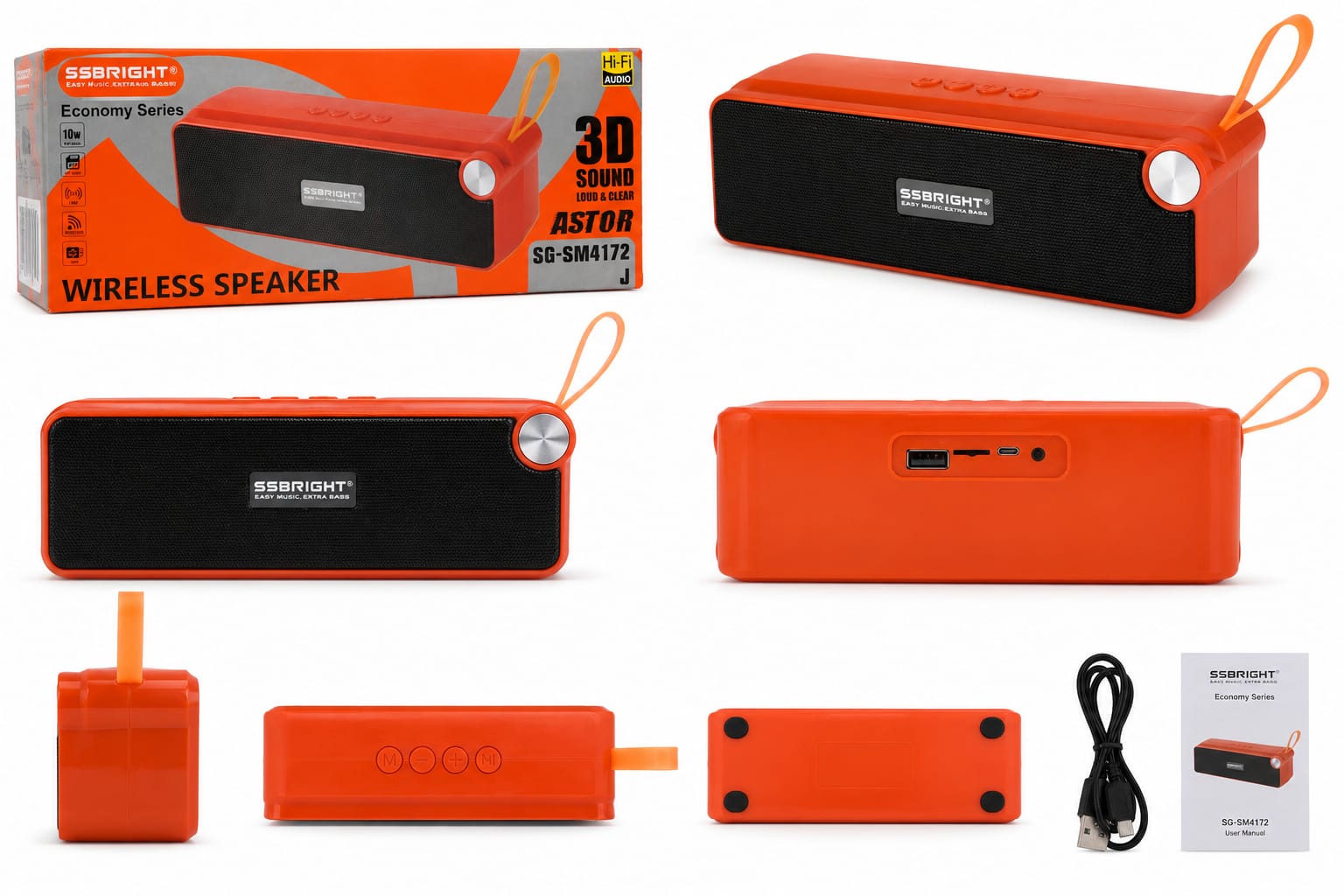 IMG-20260730-WA0172 Bluetooth Speaker SG-SM 4172 J - Image 1