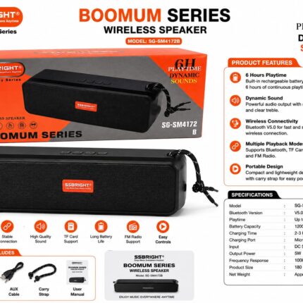 Bluetooth Speaker SG-SM 4172B