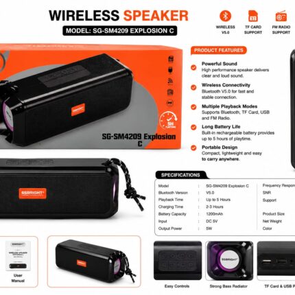 Bluetooth Speaker SG-SM 4209C