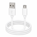 Data Cable White Cable V8 Impoted (20 Pcs)