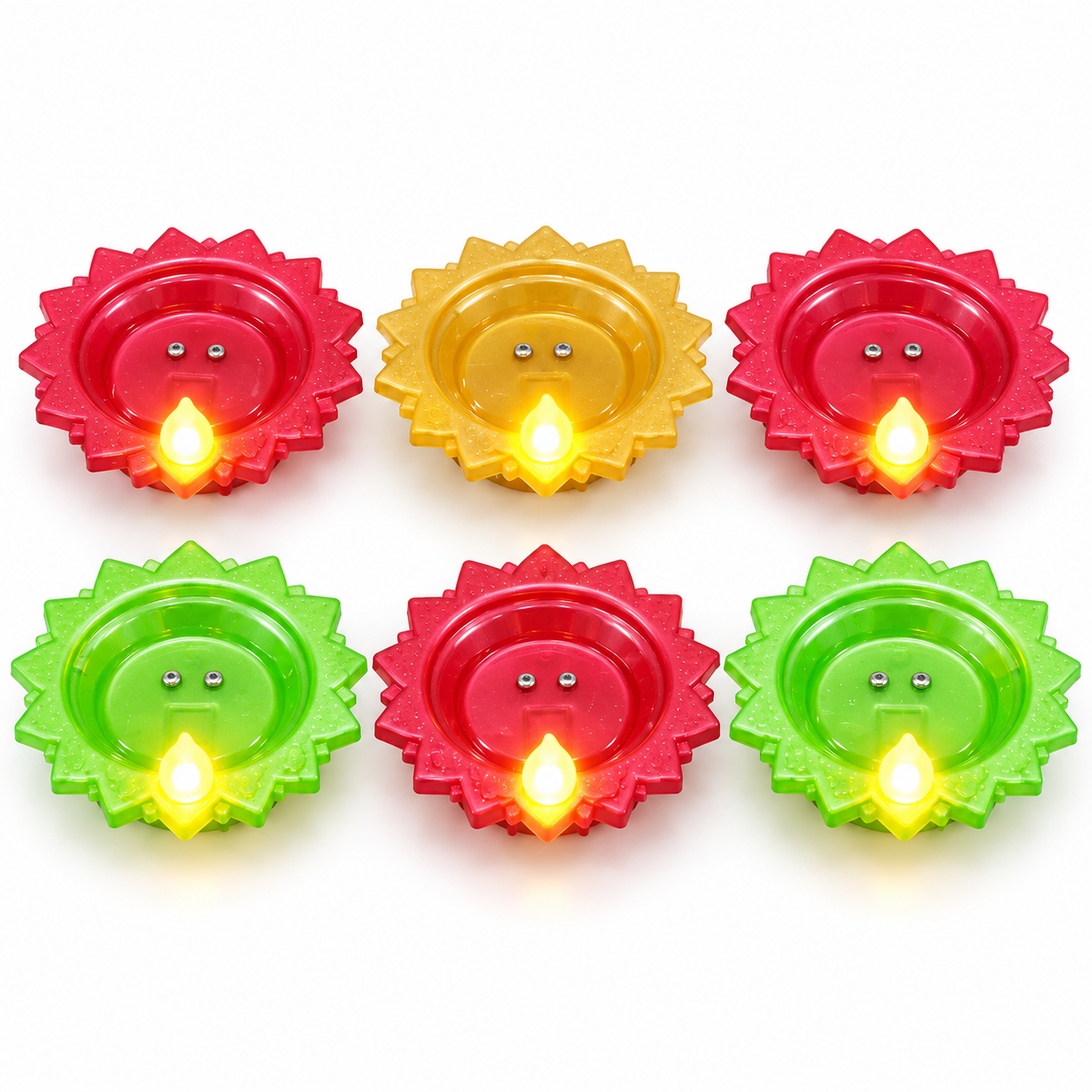2ae3091a-aaf8-4752-9708-bab0f8daca2b Smart Festival Water Sensor LED Diya - Image 1