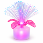 Fiber Optic Flower Light - Decorative Diwali Table Lamp
