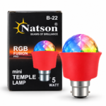 RGB Fusion Pro Mini Temple Lamp - 5W B22 - Image 2