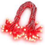 Red LED String Light - Diwali Jhalar 20 mtr