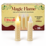 Magic Flame LED Candle - Warm Glow Diwali Decoration - Image 2