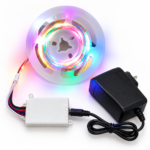 Scorpio RGB LED Strip Lights with Controller and Adapter 3mtr