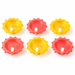 Smart Gold Water Sensor LED Diya – Diwali Decoration